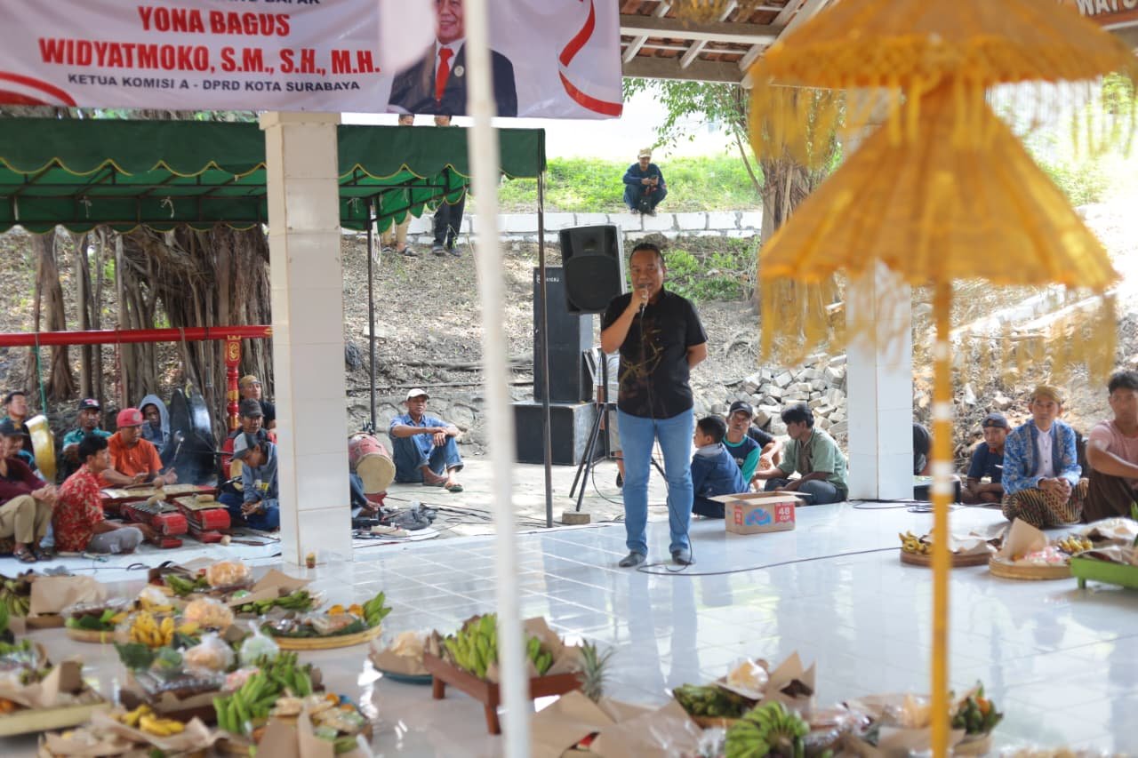 DPRD Surabaya Ajak Jaga Surabaya dengan Semangat Kampung Pancasila di Sedekah Bumi Dukuh Watulawang 3 Cak yebe DPRD Surabaya