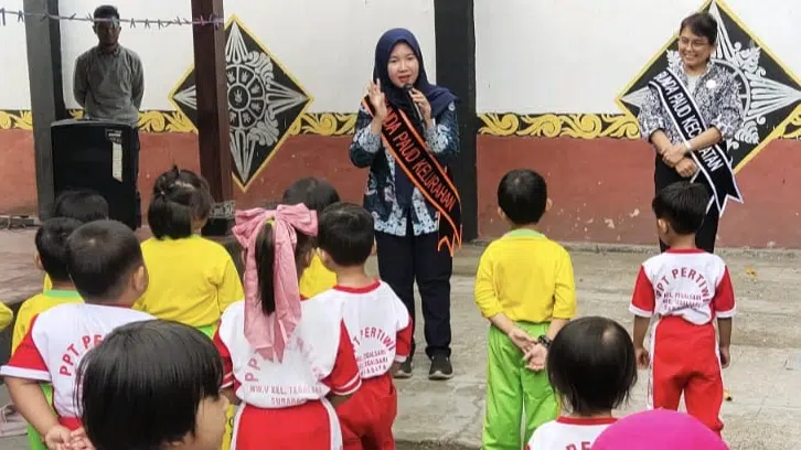 Bunda paud kecamatan, lurah Tegalsari
