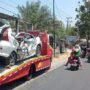 Mobil Xpander Melaju Kencang Hingga Belok Kiri, Empat Kendaraan di Bangkalan Terlibat Tabrakan Beruntun