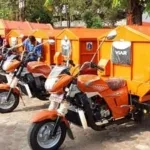 motor sampah