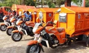 motor sampah