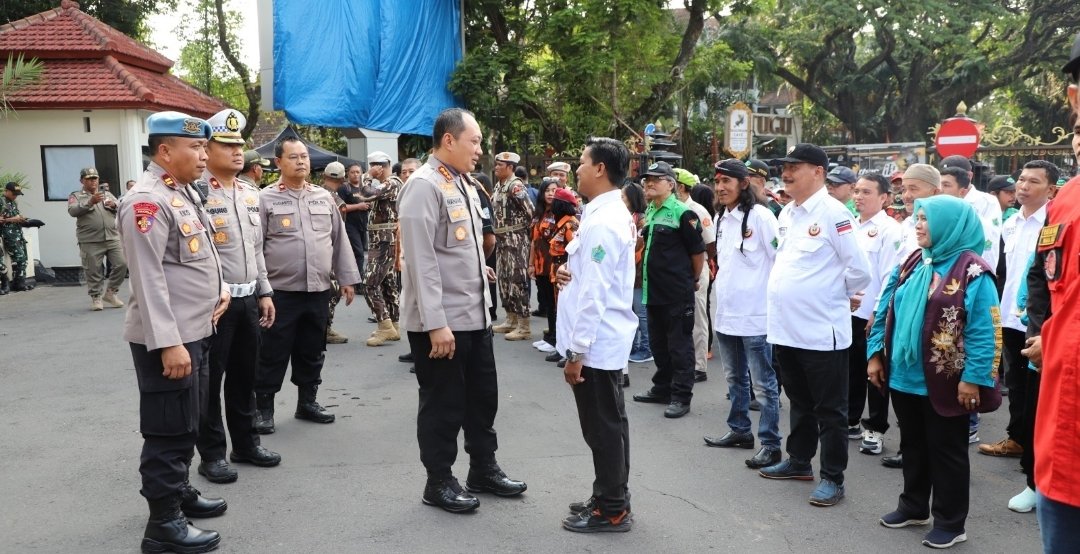 Ajak Warga Jogo Malang Kapolresta Malang Kota Imbau Waspadai Provokasi