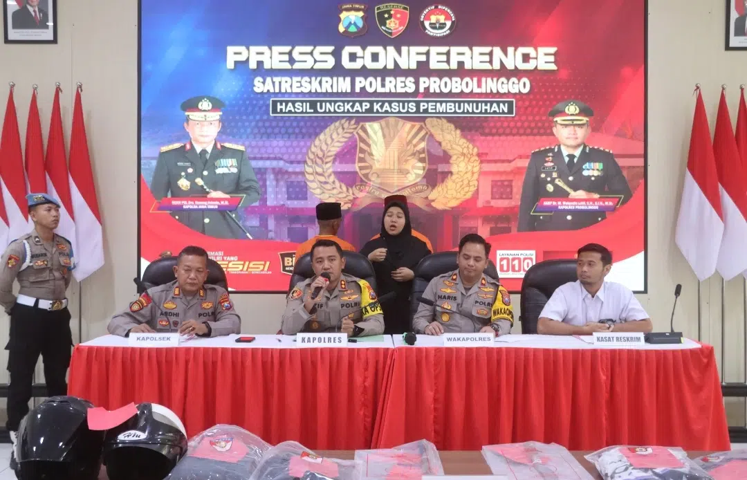 Polres Probolinggo Amankan Ayah dan Anak Tersangka Pembunuhan Maut di Sukapura