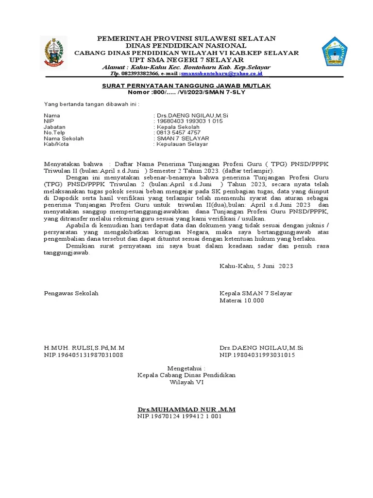 Pengajuan TPG Triwulan 3 Dilakukan Hari Ini, Diikuti SKPT 22, 23, dan 27 Oktober 1 Pengajuan TPG Triwulan 3 Dilakukan Hari Ini, Diikuti SKPT 22, 23, dan 27 Oktober