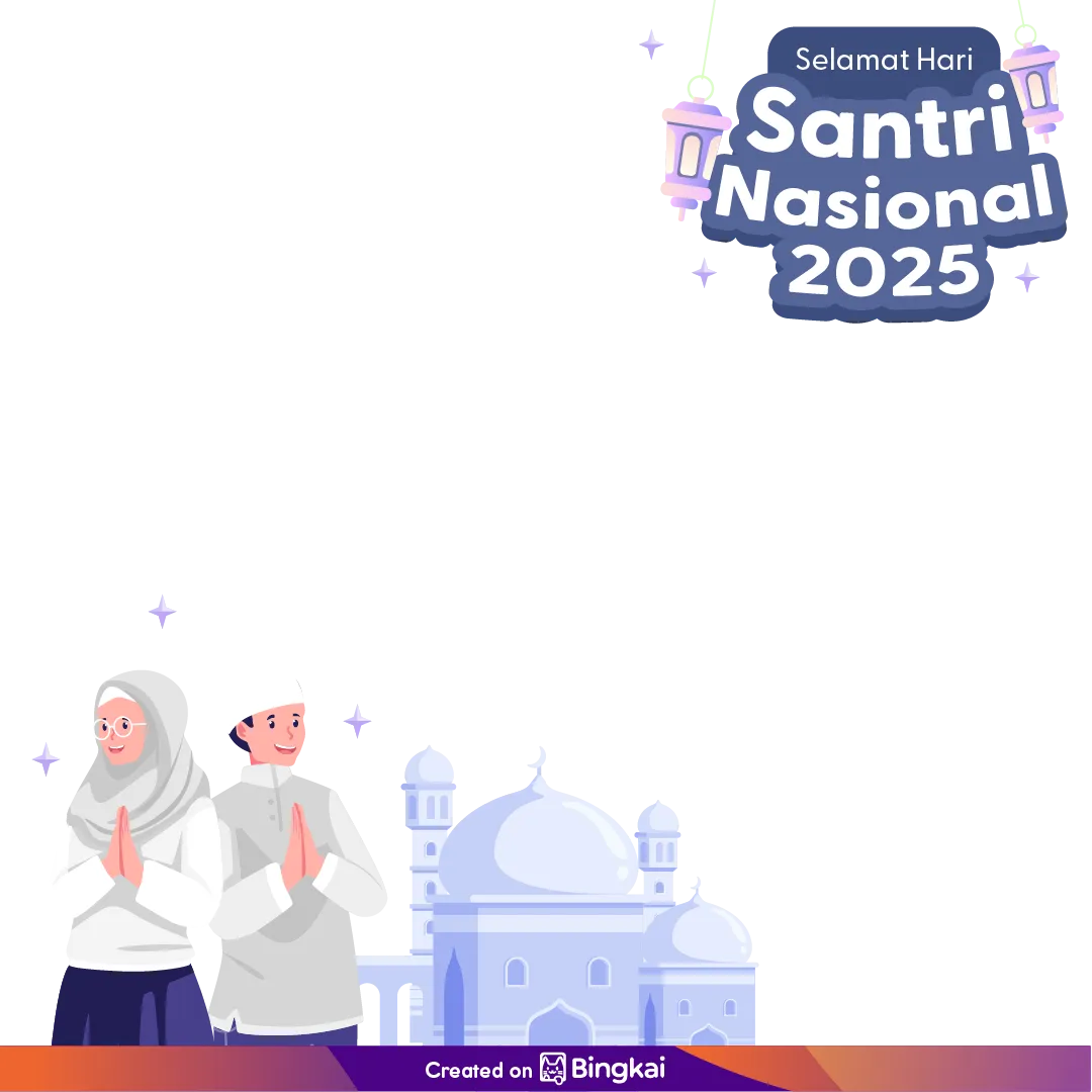 Santri Berdaya, Indonesia Jaya: 10 Twibbon Hari Santri 2025 Gratis, Cocok untuk Medsosmu 1 Santri Berdaya, Indonesia Jaya: 10 Twibbon Hari Santri 2025 Gratis, Cocok untuk Medsosmu