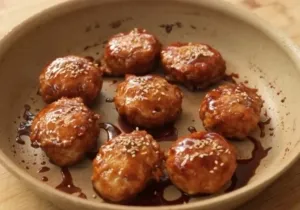 Resep Chicken Tsukune Saus Teriyaki Sederhana ala Devina Hermawan 1 Resep Chicken Tsukune Saus Teriyaki Sederhana ala Devina Hermawan