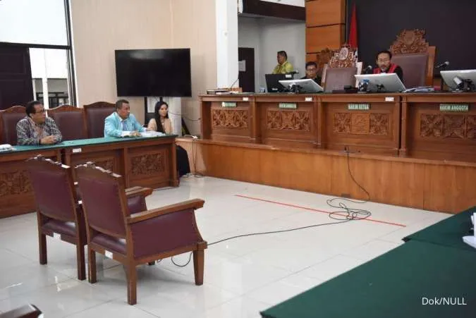 Tim Hukum Nadiem Serahkan Kesimpulan di Persidangan Praperadilan 1 Tim Hukum Nadiem Serahkan Kesimpulan di Persidangan Praperadilan