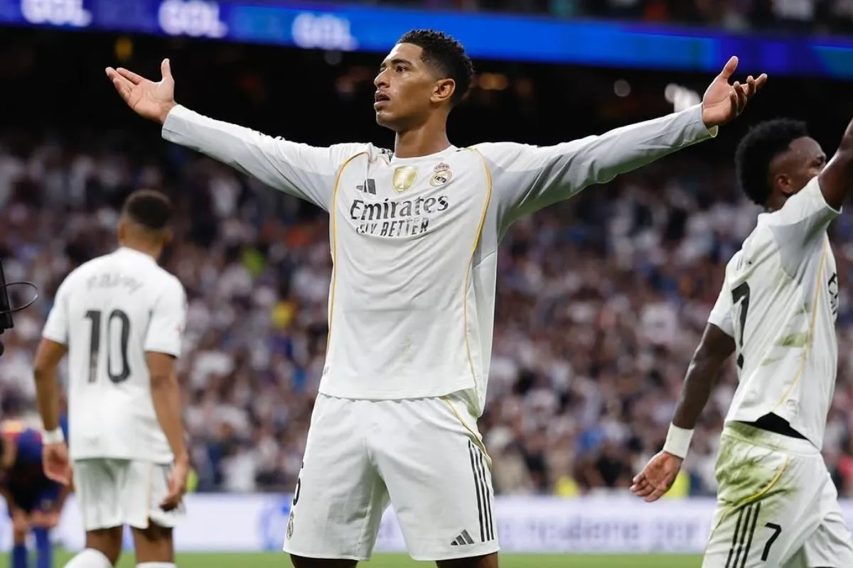 Setelah Lakukan Selebrasi Kontroversial di El Clasico, Bellingham Terancam Sanksi La Liga 1 Setelah Lakukan Selebrasi Kontroversial di El Clasico, Bellingham Terancam Sanksi La Liga