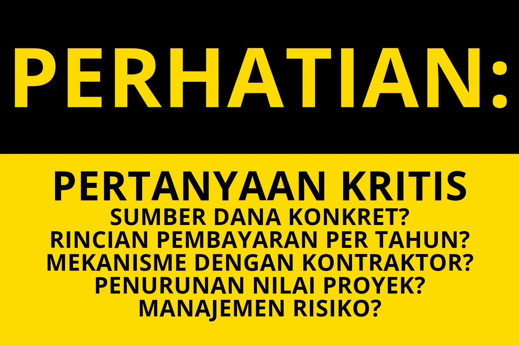 Pertanyaan kritis klaim utang