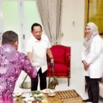 Menteri Dalam Negeri Tito Karnavian bertemu Bupati Banyuwangi Ipuk Fiestiandani
