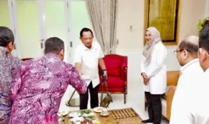 Menteri Dalam Negeri Tito Karnavian bertemu Bupati Banyuwangi Ipuk Fiestiandani