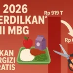 Pemotongan Anggaran Makan Bergizi 2026
