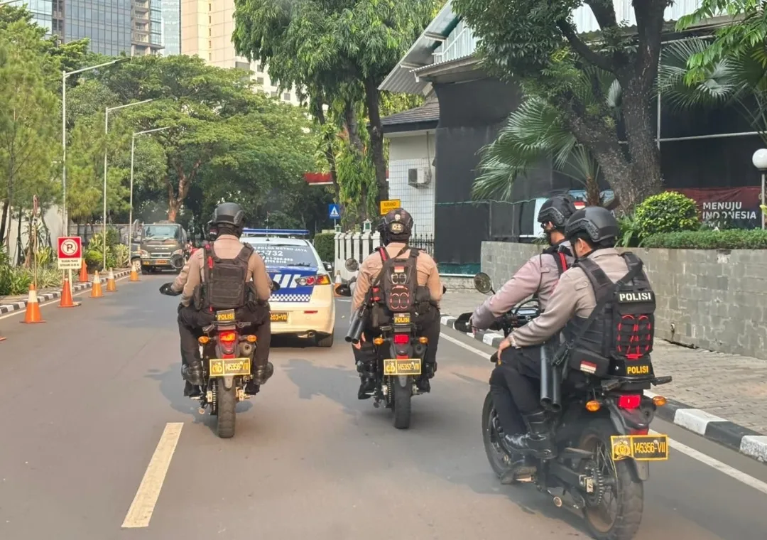 Ciptakan Rasa Aman Polisi Kembali Laksanakan Patroli Skala Besar di Jakarta