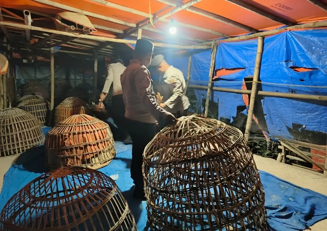Polres Lamongan Bongkar Arena Judi Sabung Ayam di Dua Lokasi 1 Polres Lamongan Bongkar Arena Judi Sabung Ayam di Dua Lokasi