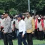 Polda Jatim Bersama Serikat Pekerja dan Buruh Gelar Apel Kebangsaan Jaga Stabilitas Kamtibmas