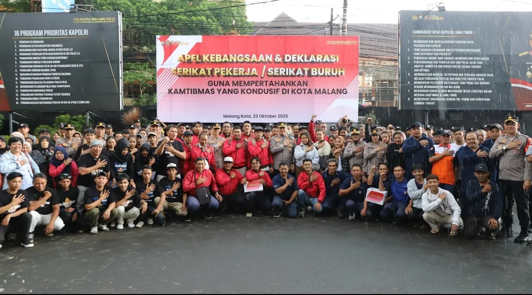 Polresta Malang Kota Perkuat Sinergi Bersama Serikat Buruh Wujudkan Kondusifitas Kamtibmas 1 Polresta Malang Kota Perkuat Sinergi Bersama Serikat Buruh Wujudkan Kondusifitas Kamtibmas