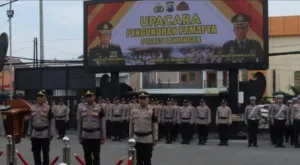 Polres Lamongan Kukuhkan Pamapta: Wujud Komitmen Polri Tingkatkan Pelayanan dan Kepercayaan Publik