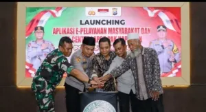 Polres Jombang Launching Aplikasi E-Pelayanan Masyarakat dan WhatsApp Center ‘Lapor Pak Kapolsek