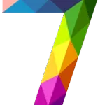 number 7 clipart 7