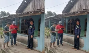 viral pria di ungaran ditangkap