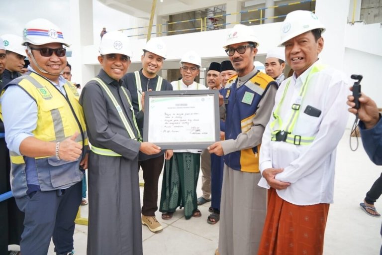 Menteri Agama dan Gubernur Kunjungi Masjid Raya Baitul Khairaat, Jadi Pusat Peradaban Umat