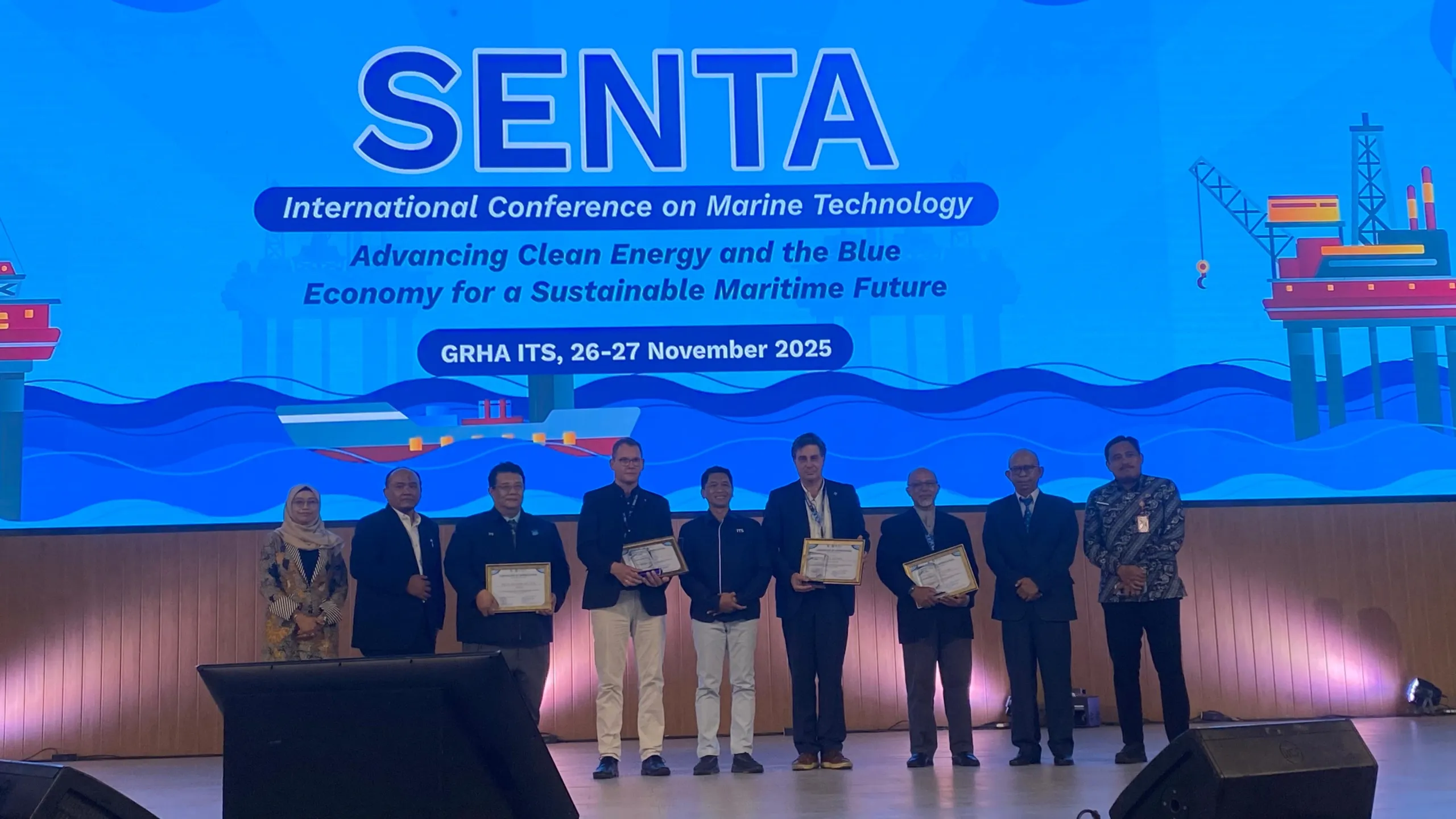SENTA 2025 menjadi langkah kolaborasi global dalam teknologi maritim. (Foto: IPERINDO)