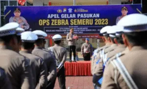 Pelaksanaan Operasi Zebra Semeru 2025
