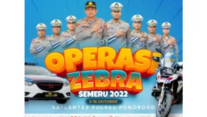 Operasi Zebra Semeru 2025 Di Ponorogo Dibuka dengan Keterlibatan Ratusan Personel