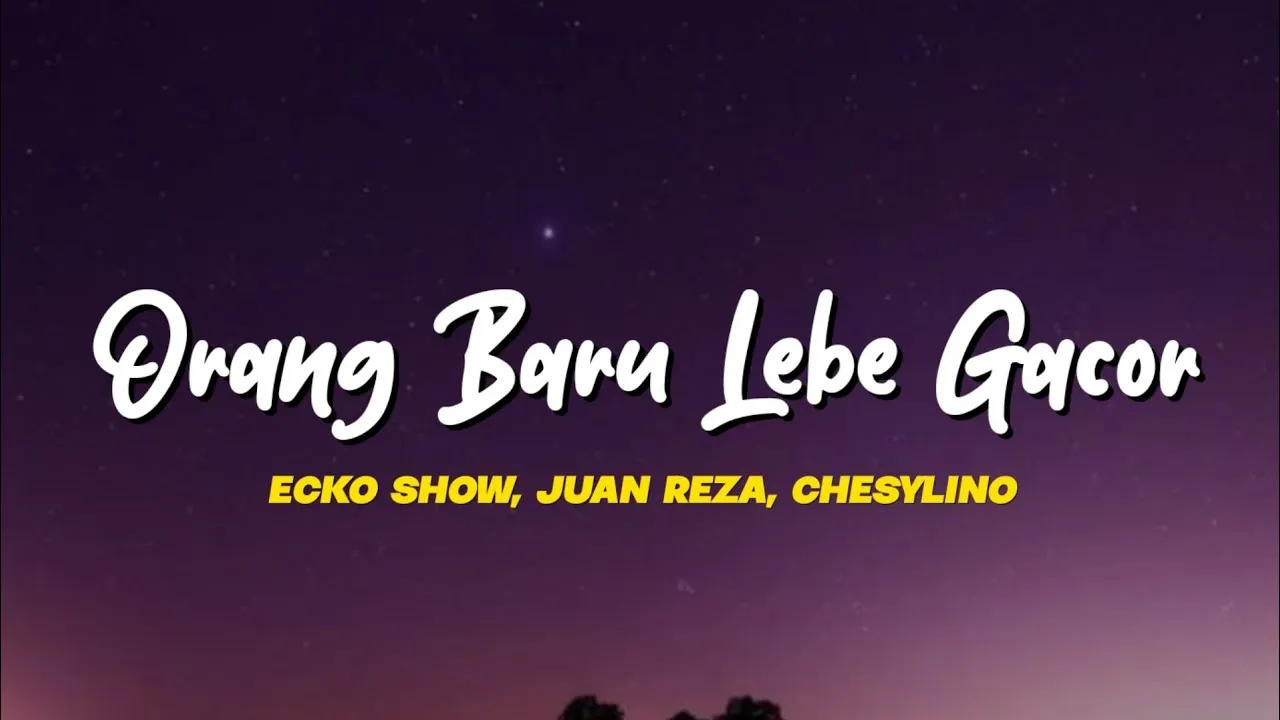 Orang baru lebe gacor