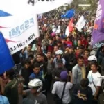 BURUH Salah satu aksi buruh tahun 2012 di Cikarang 300x225 1