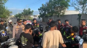 Patroli Gabungan Polres Sumenep Cegah Balap Liar 42 motor Tidak Sesuai Spektek Diamankan