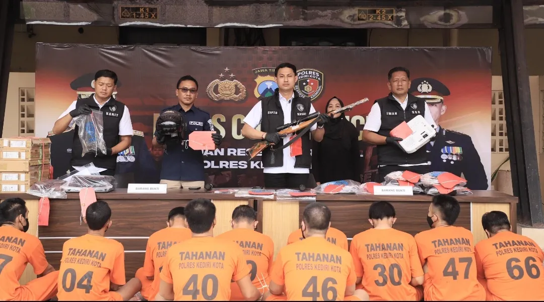 Polres Kediri Kota Ungkap 8 Kasus Selama Operasi Sikat Semeru 2025 1 Polres Kediri Kota Ungkap 8 Kasus Selama Operasi Sikat Semeru 2025