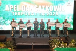 Pangdam V/Brawijaya Hadiri Apel Dansatkowil Terpusat dan Apresiasi Kinerja Kodim 0811/Tuban