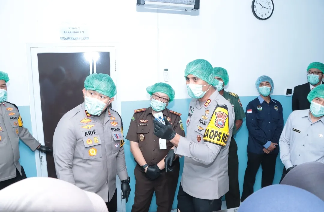 Kapolres Blitar Kota Launching SPPG di Kelurahan Kauman