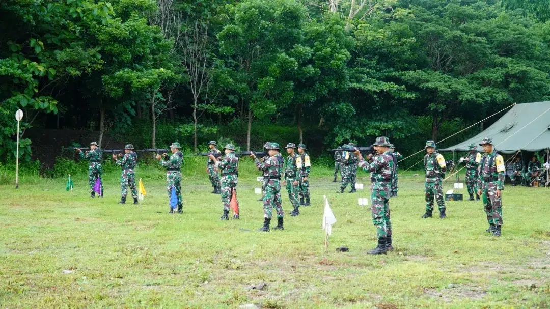 Latihan Menembak, Danrem Untoro Singgung Indikator Keberhasilan