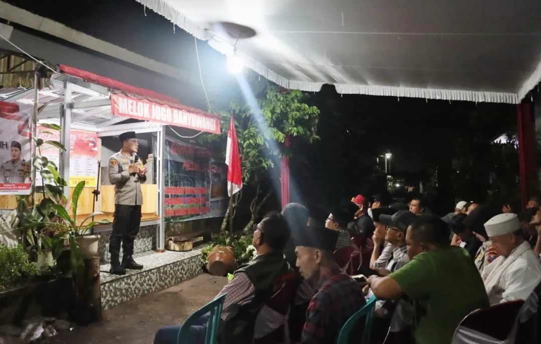 Polresta Banyuwangi Perkuat Sinergi Jaga Kamtibmas Melalui Siskamlin