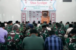 Korem 081/DSJ Bermunajat Demi Kuatnya Pengabdian di Masa Depan