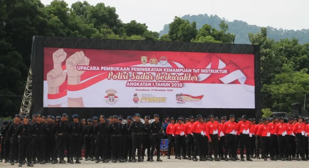 Pelatihan Polisi Sadar Berkarakter, Langkah Fundamental Transformasi Kultural Polr