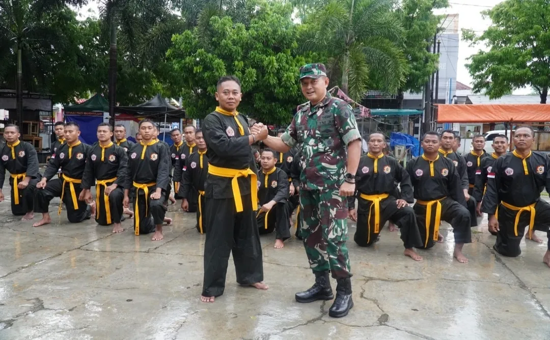 Puluhan Peserta Kaderisasi PSM Korem 081/DSJ Resmi Sandang Sabuk Kuning