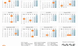 kalender 2025 mit feiertagen v1