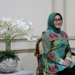 Ning Rini Indriyani parade Surabaya Juang 2025
