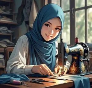 Sukses Jahit dari Surabaya ke Luar Negeri