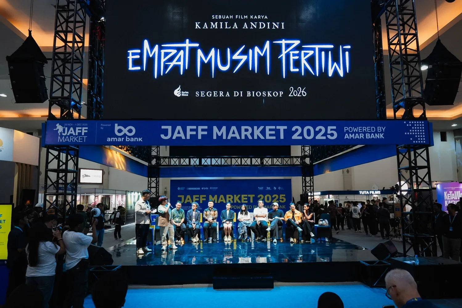 Alasan Riri Riza dan Ernest Prakasa Bergabung dalam Empat Musim Pertiwi