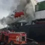 Kebakaran kapal kontainer di Surabaya, ruang mesin dan penyimpanan BBM terbakar