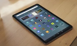 Amazon Fire Max 11 on Table