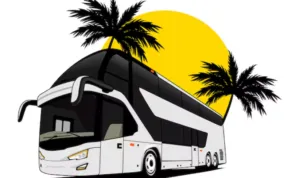 Warga Bangsring Tahan Bus Wisata Surabaya