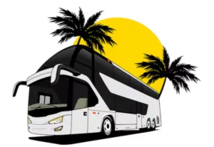 Warga Bangsring Tahan Bus Wisata Surabaya