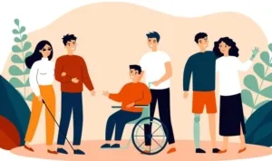 Disabilitas Perayaan Hari Disabilitas Internasional di Bojonegoro