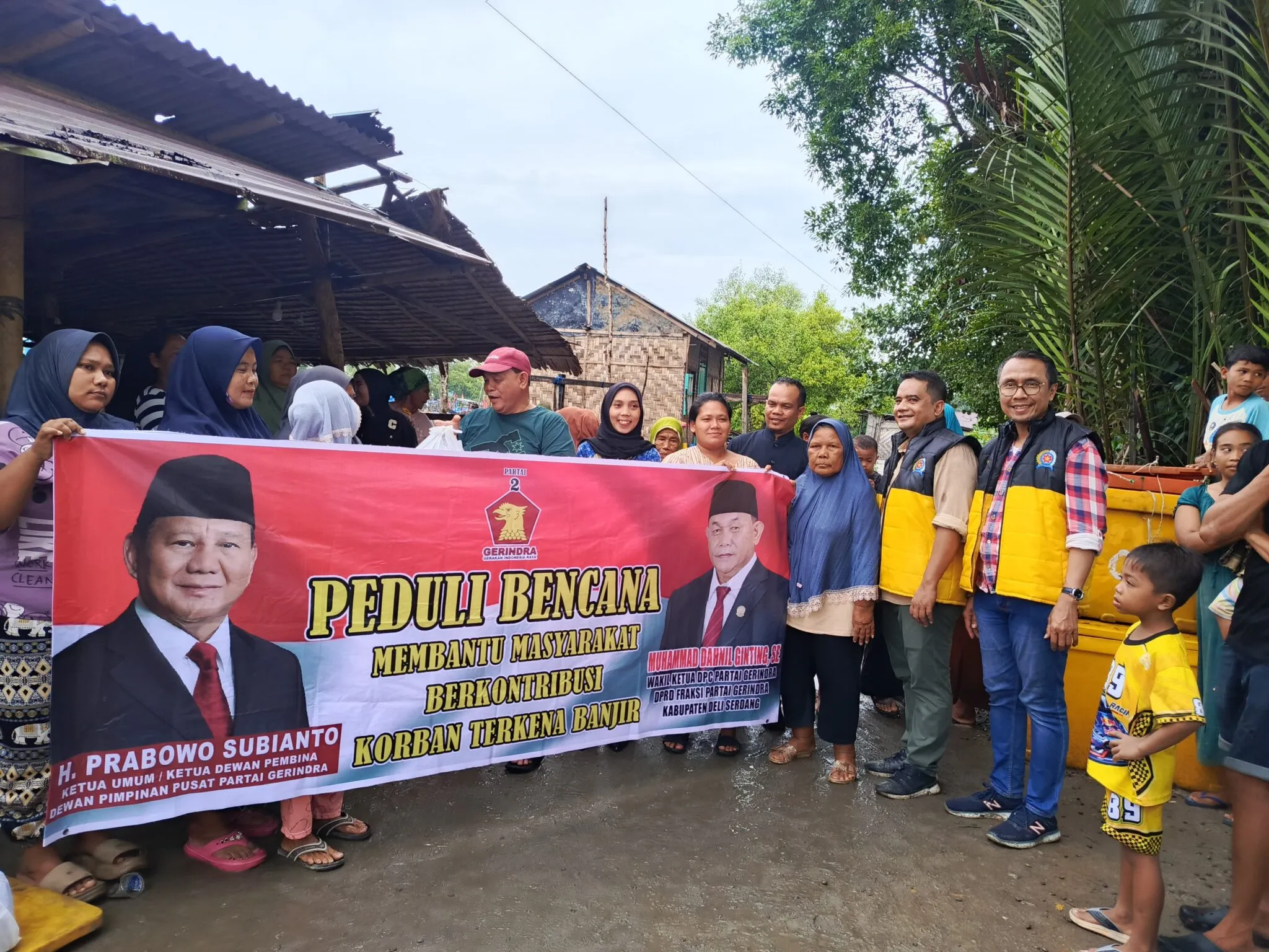 Anggota DPRD Fraksi Gerindra Deli Serdang , Muhammad Dahnil Ginting