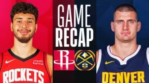 Houston Rockets vs Denver Nuggets, NBA